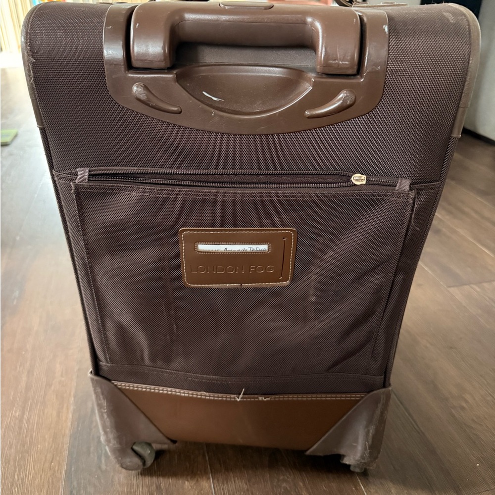 London Fog Carry-On Luggage - Brown - Picture 2 of 5